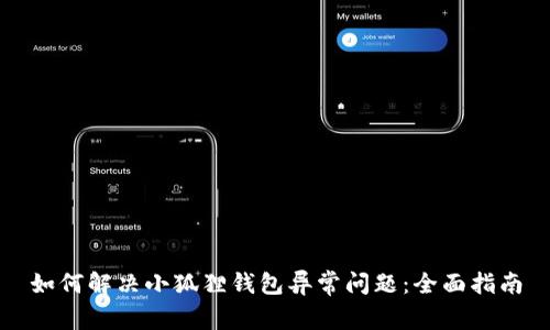 如何解决小狐狸钱包异常问题:全面指南