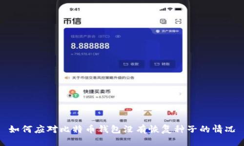 如何应对比特币钱包没有恢复种子的情况