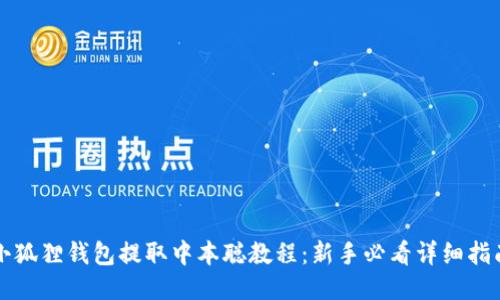 小狐狸钱包提取中本聪教程：新手必看详细指南