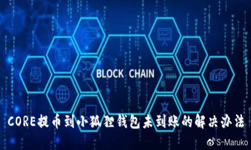 CORE提币到小狐狸钱包未到账的解决办法