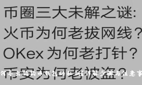 如何导出狗狗币钱包的私钥？详解步骤与注意事项