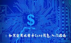 : 如何使用比特币Core钱包