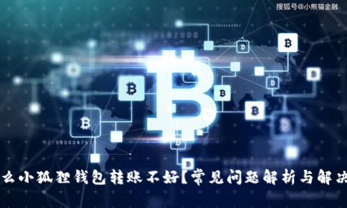 为什么小狐狸钱包转账不好？常见问题解析与解决方案