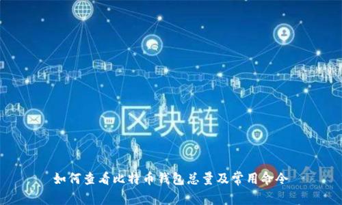 如何查看比特币钱包总量及常用命令