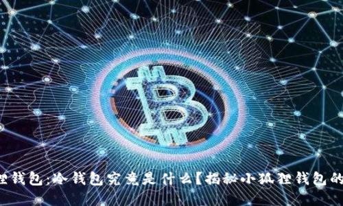小狐狸钱包：冷钱包究竟是什么？揭秘小狐狸钱包的秘密！