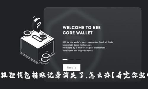 我的小狐狸钱包转账记录消失了，怎么办？看完你就明白了！