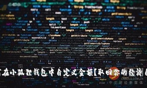 如何在小狐狸钱包中自定义金额？取回你的经济自由！