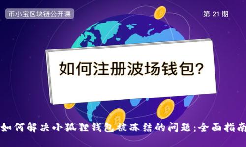 如何解决小狐狸钱包被冻结的问题：全面指南