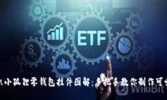 : 钩织小狐狸零钱包挂件图