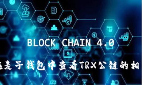 如何在麦子钱包中查看TRX公链的相关信息