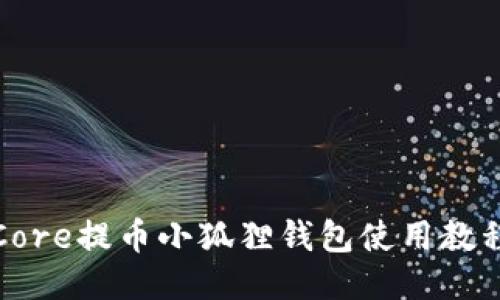 Core提币小狐狸钱包使用教程