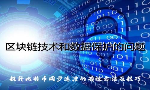 提升比特币同步速度的有效方法及技巧